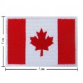 Canada Nation Flag Style-1 Embroidered Iron On Patch