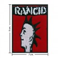 Rancid Music Band Style-3 Embroidered Iron On Patch