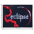 Twilight Book Series Eclipse Style-1 Embroidered Iron On Patch