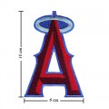 LA Angels Of Anaheim Style-1 Embroidered Iron On Patch