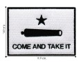 Come and Take It Embroidered Iron On Patch