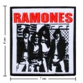 Ramones Music Band Style-3 Embroidered Iron On Patch