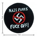 Nazis Anti Music Band Style-1 Embroidered Iron On Patch