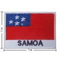 Samoa Nation Flag Style-2 Embroidered Iron On Patch