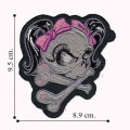 Skull Style-3 Embroidered Iron On Patch