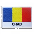 Chad Nation Flag Style-2 Embroidered Iron On Patch