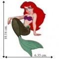 Princess Ariel Little Mermaid Style-1 Embroidered Iron On Patch