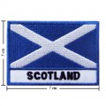 Scotland Nation Flag Style-2 Embroidered Iron On Patch
