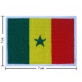 Senegal Nation Flag Style-1 Embroidered Iron On Patch
